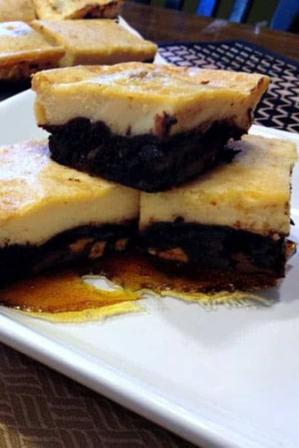 MEXICAN CHEESECAKE FLAN BROWNIE