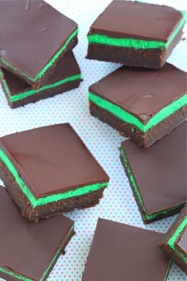 Mint Chocolate Squares