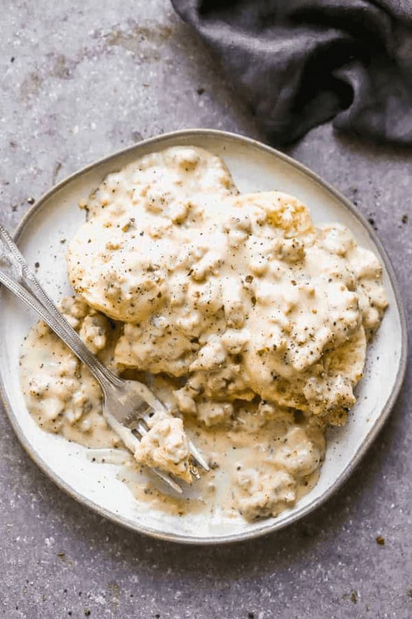 Biscuits and gravy