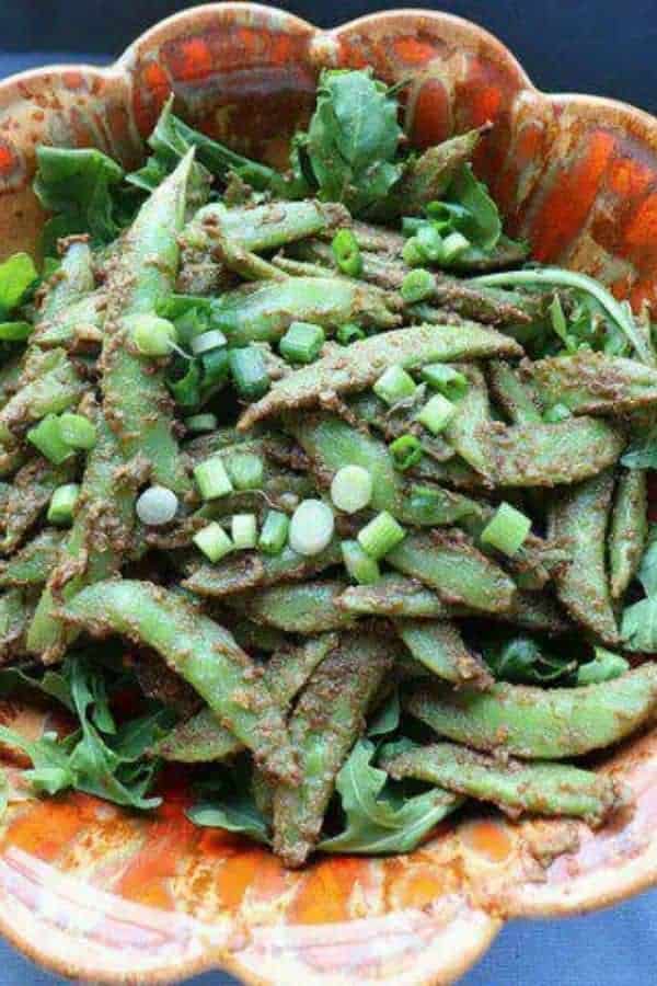 SESAME ROASTED SNAP PEAS