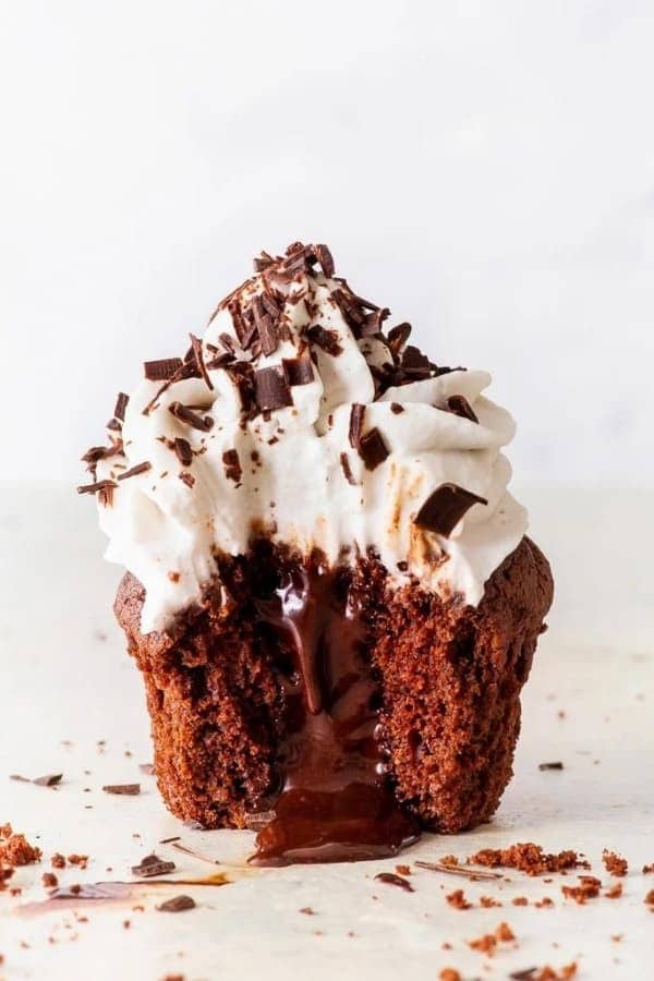 VEGAN HOT CHOCOLATE CUPCAKES