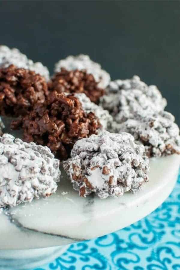 No-Bake Muddy Buddy Crack Cookies