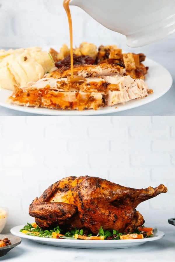 Garlic-Butter Basted Turkey