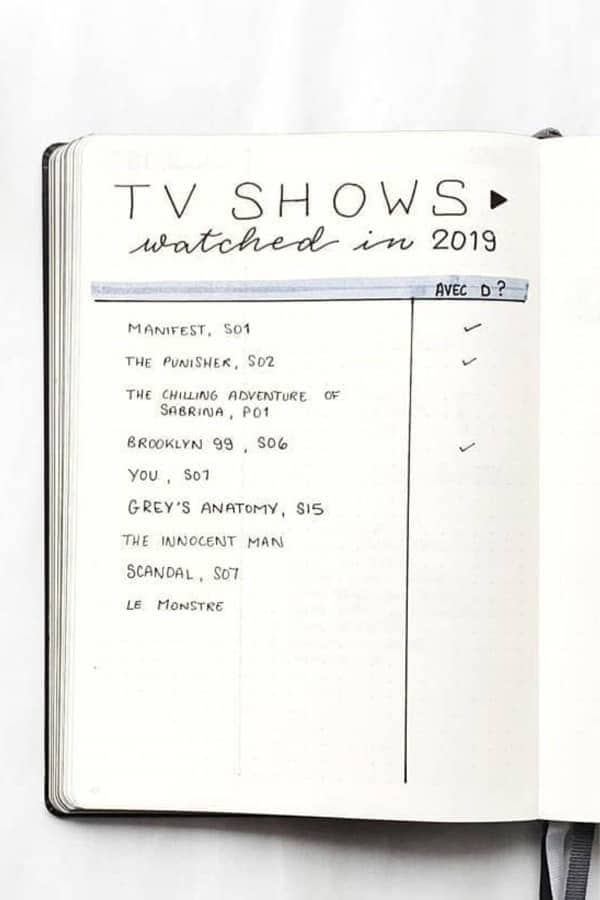 Minimal TV Show Tracker