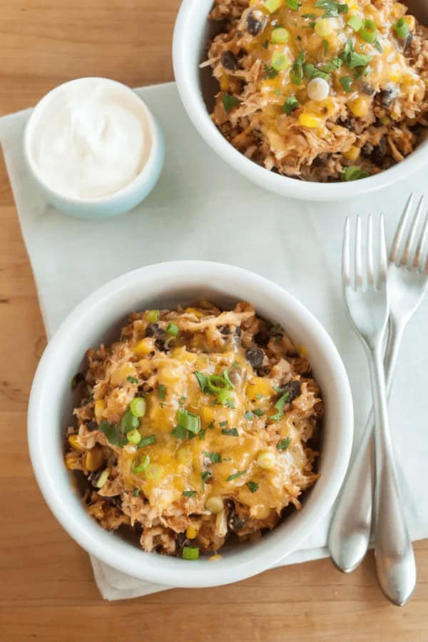 Chicken Burrito Bowls