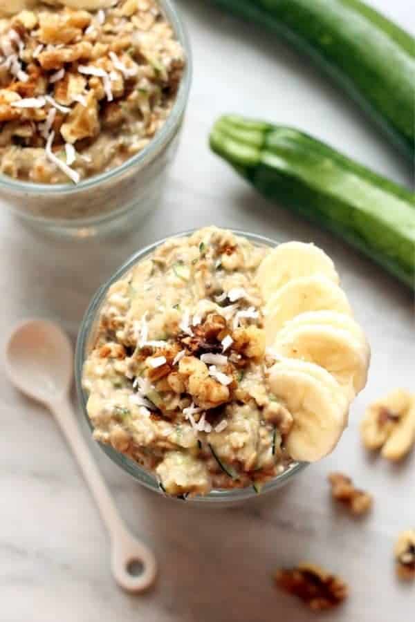 Banana Zucchini Oatmeal