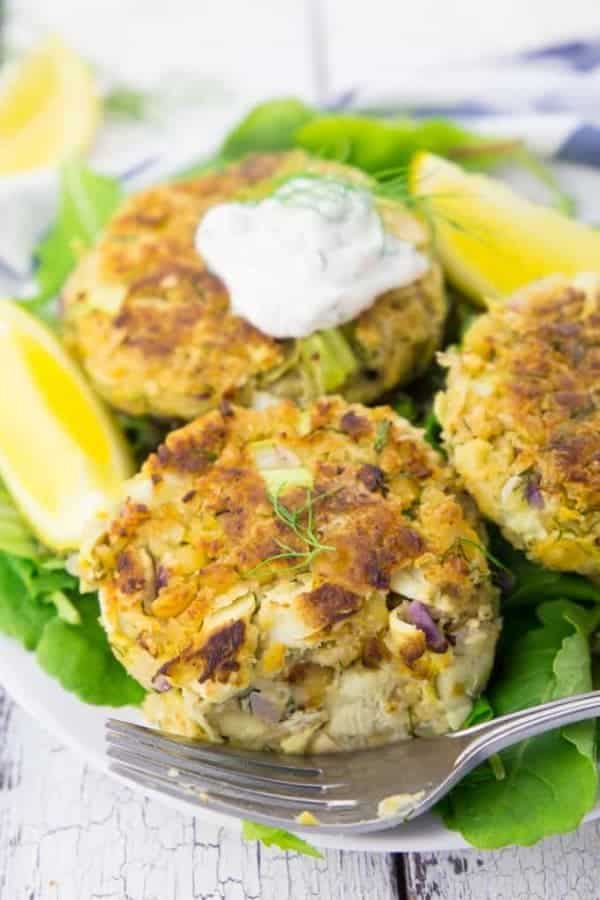 VEGAN CRAB CAKES