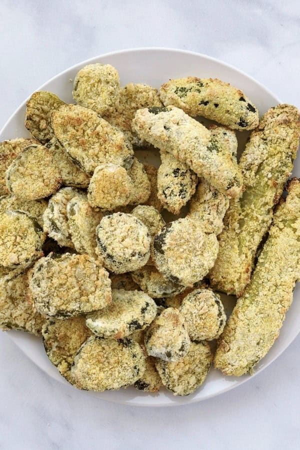 VEGAN AIR FRYER FRIED PICKLES