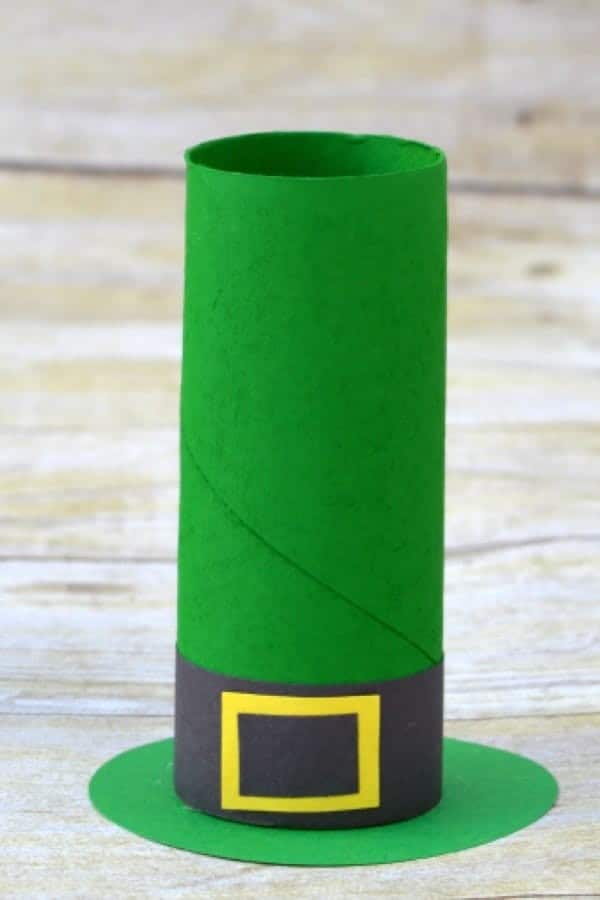 Toilet Paper Roll Leprechaun Hat Craft