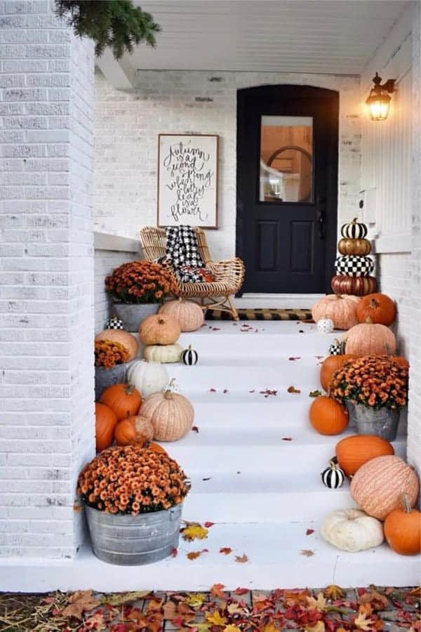 Gorgeous Fall Porch