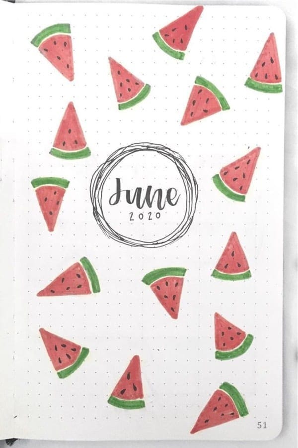 Summer Watermelon Cover Page