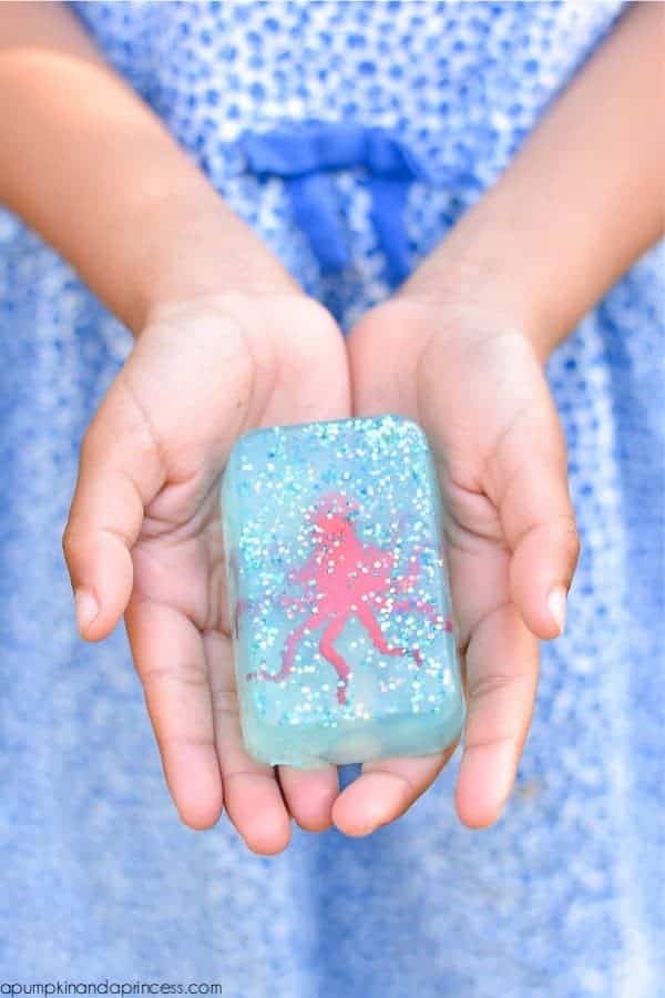 DIY Ocean Toy Soap