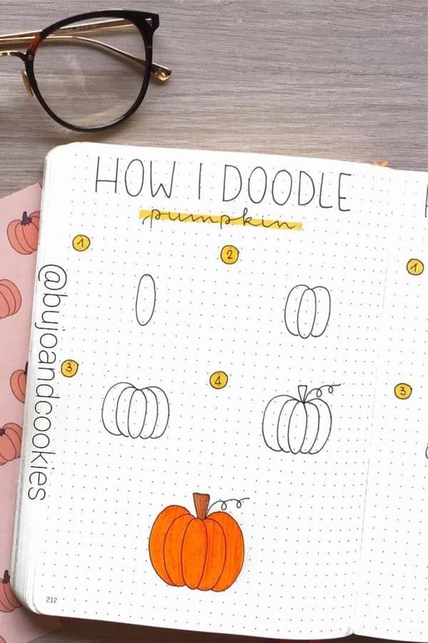 Easy Pumpkin Doodle