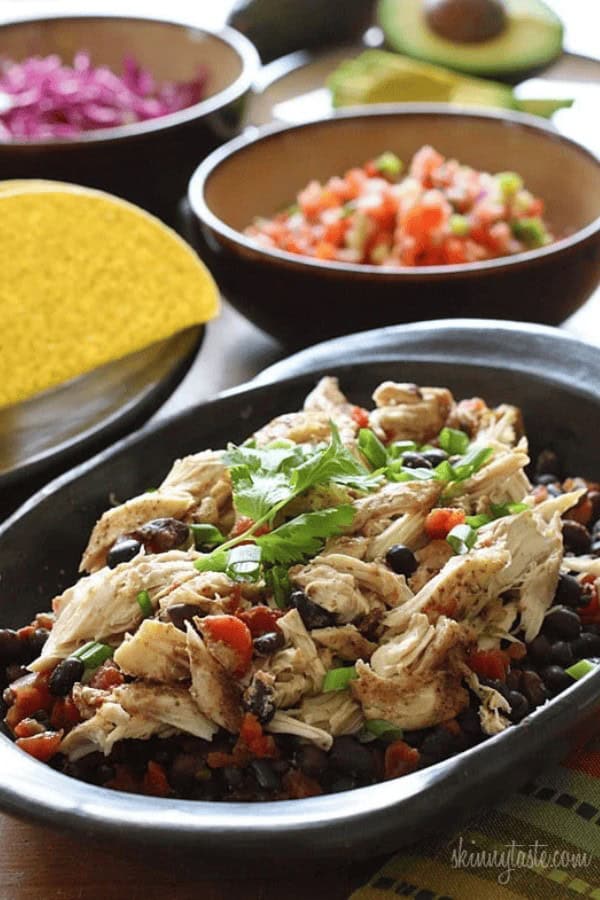 Chicken Black Bean Tacos