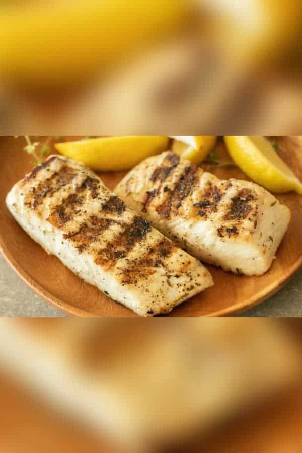 GRILLED HALIBUT