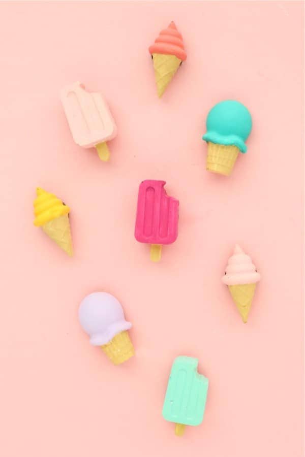 DIY Ice Cream Shaped Magnet Craft