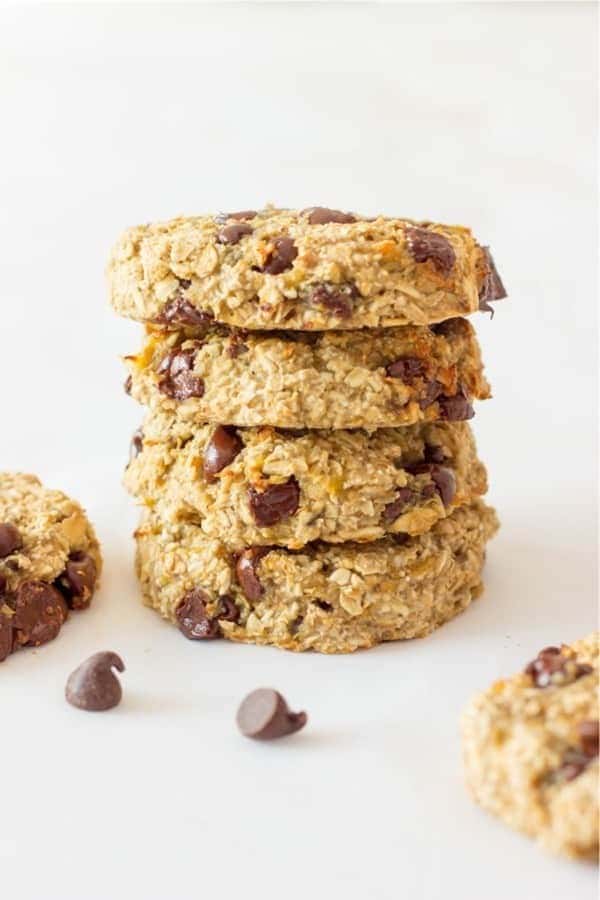 3 Ingredient Banana Oatmeal Cookies