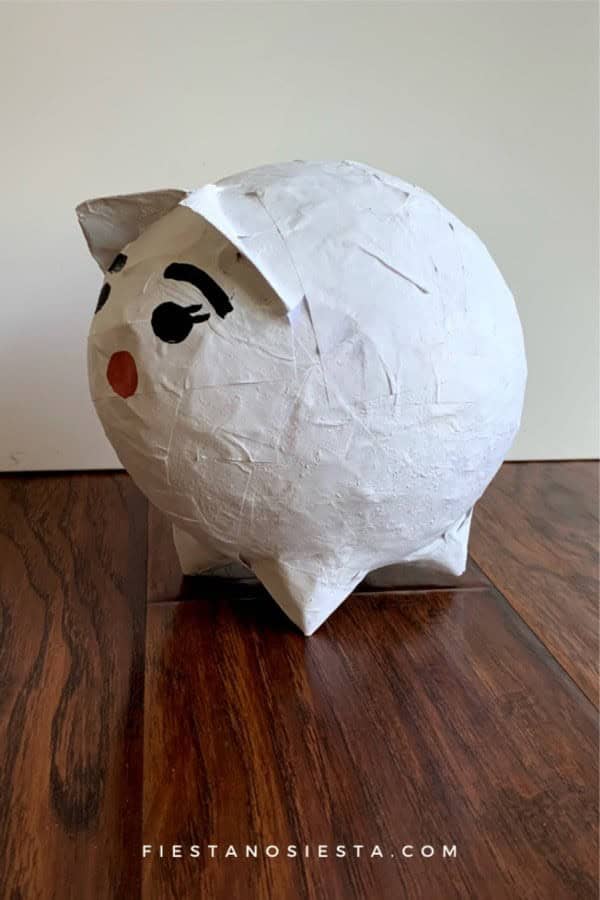 Paper Mache Piggy Bank