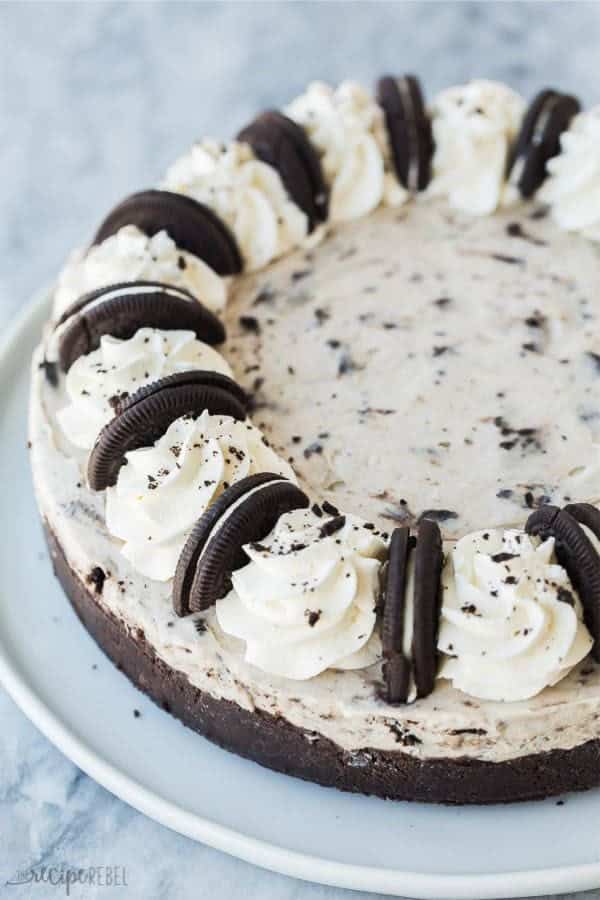 No Bake Oreo Cheesecake