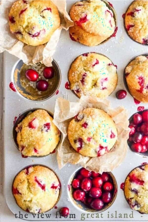 Fresh Cranberry Muffin Recipe