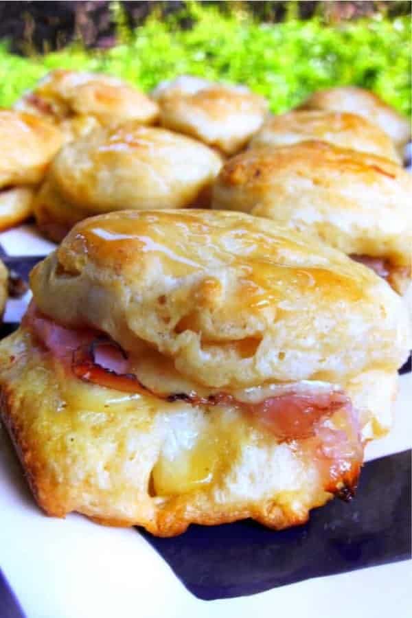 Honey Ham Biscuit Sliders