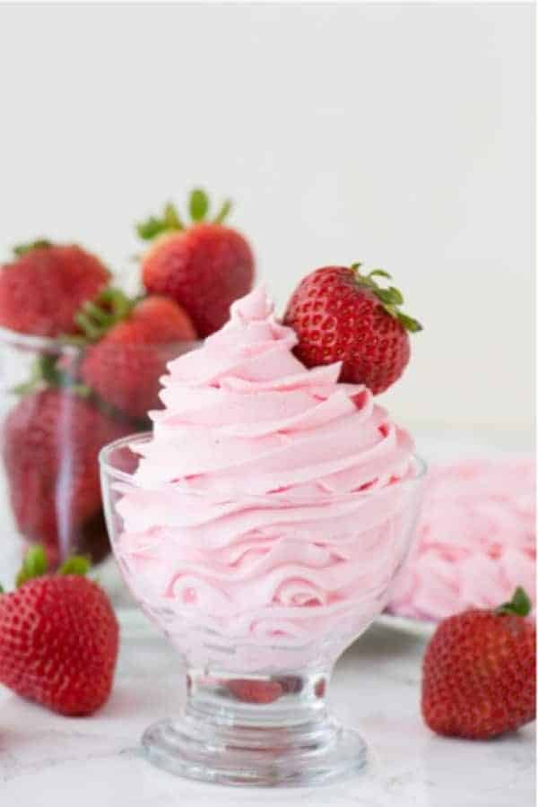 Strawberry Whipped Cream