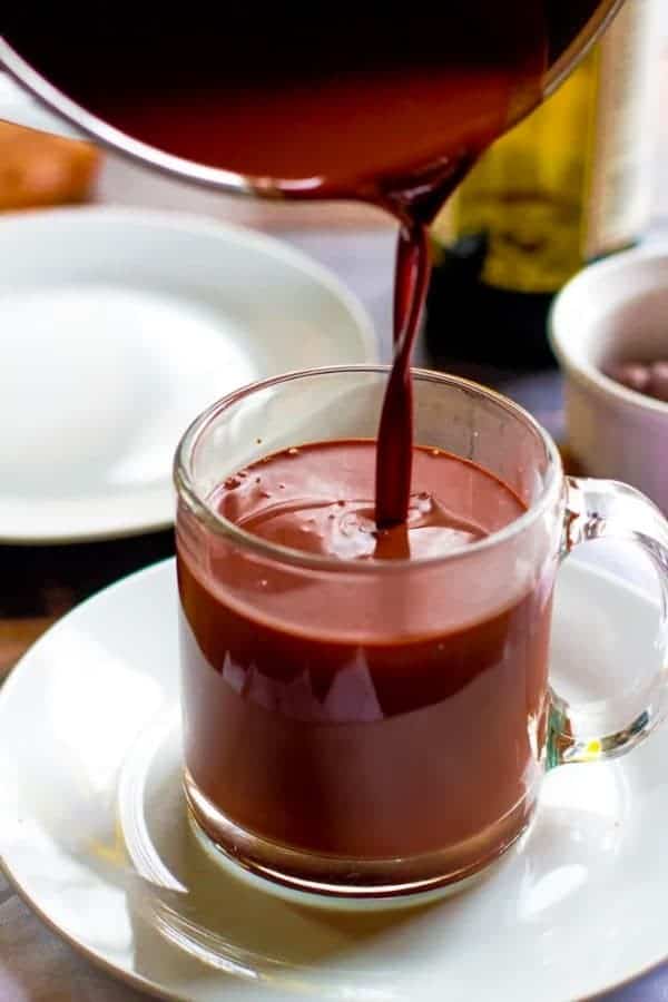 RED WINE HOT CHOCOLATE