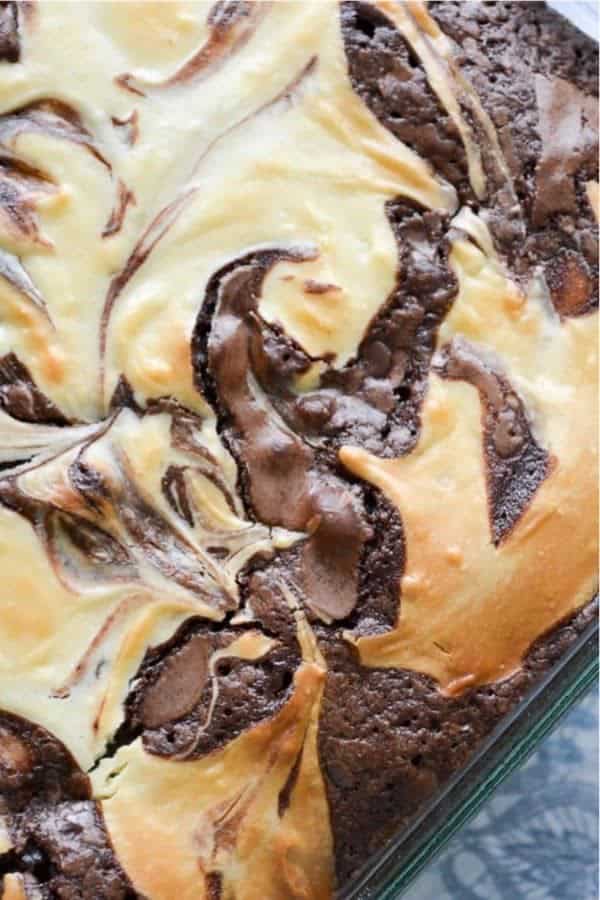 Cream Cheese Swirl Brownies