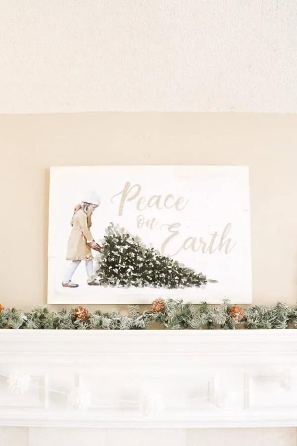 PEACE ON EARTH FREE PRINTABLE