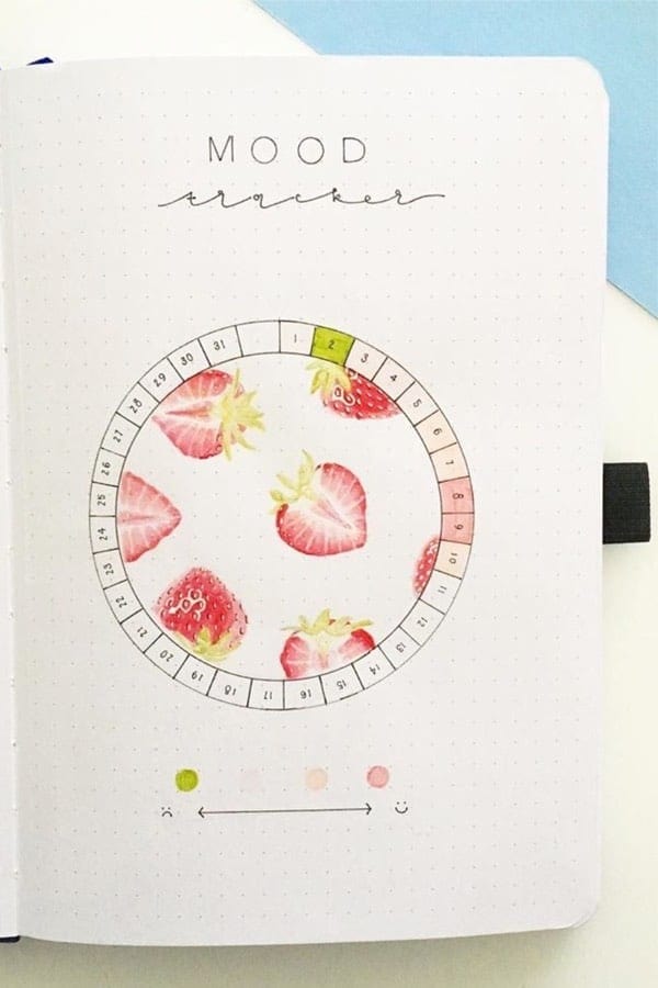 Strawberry Mood Tracker