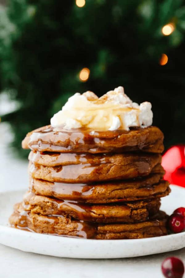 Gingerbread Pancakes