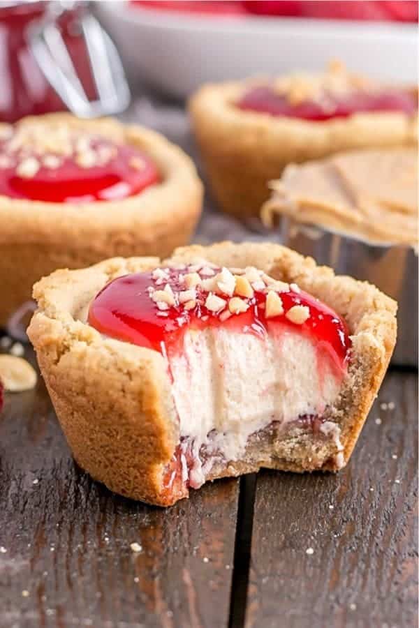 Peanut Butter & Jelly Cookie Cups