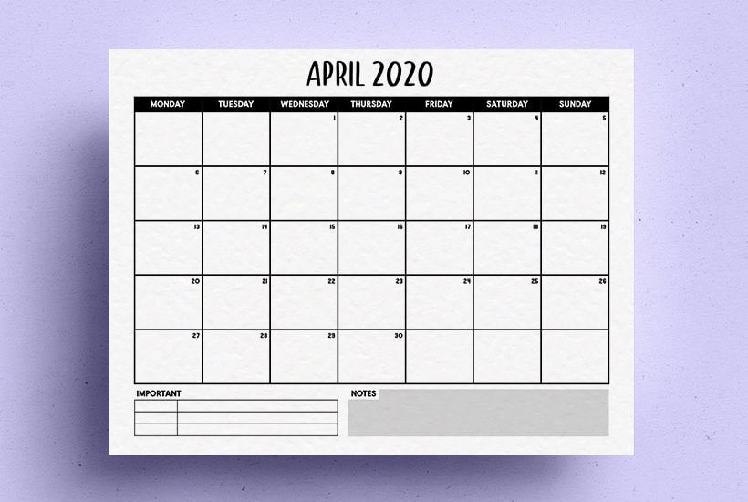 April