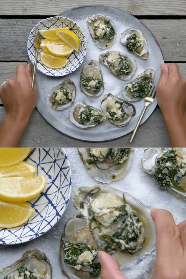 Oysters Rockefeller