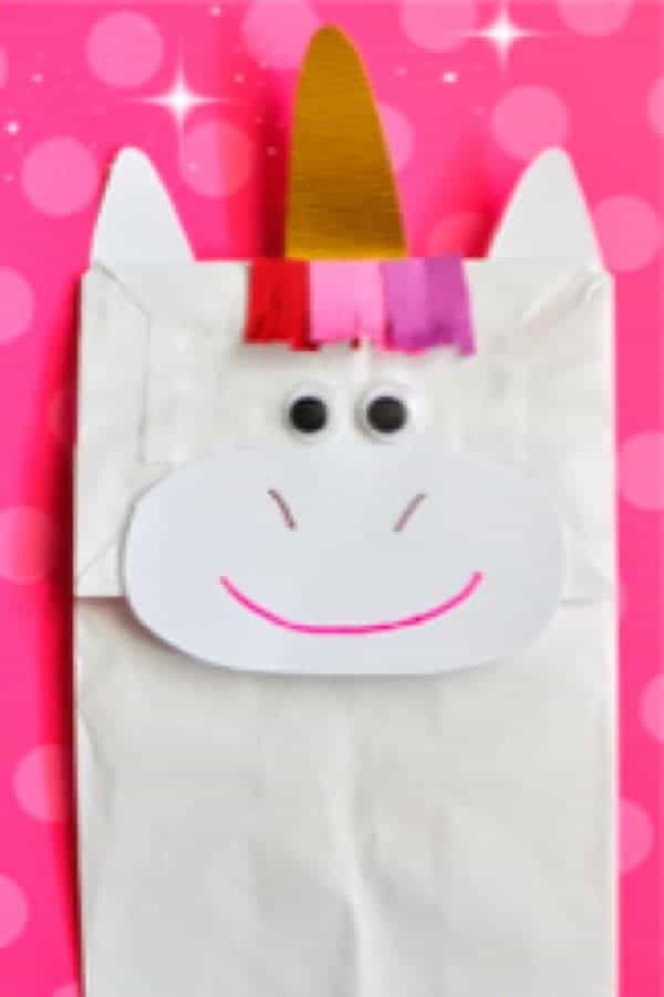 Paper Bag Unicorn Craft