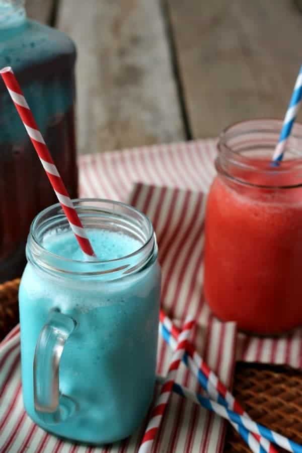 HOMEMADE SLUSHIES WITH ICE CREAM