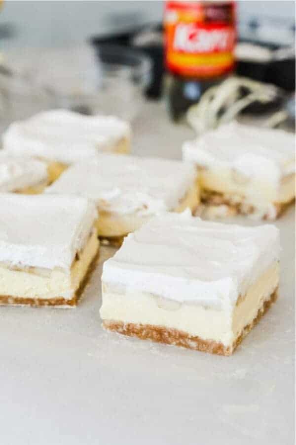 No-Bake Banana Cream Pie Bars