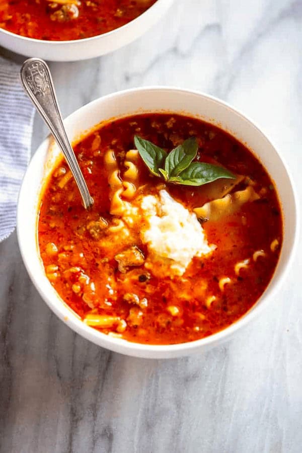 Lasagna Soup