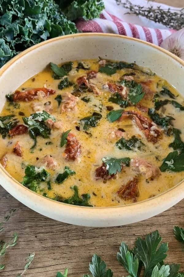 KETO TUSCAN SOUP