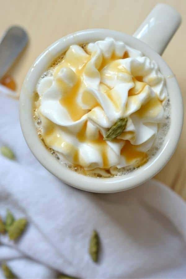 CARDAMOM CARAMEL LATTE RECIPE