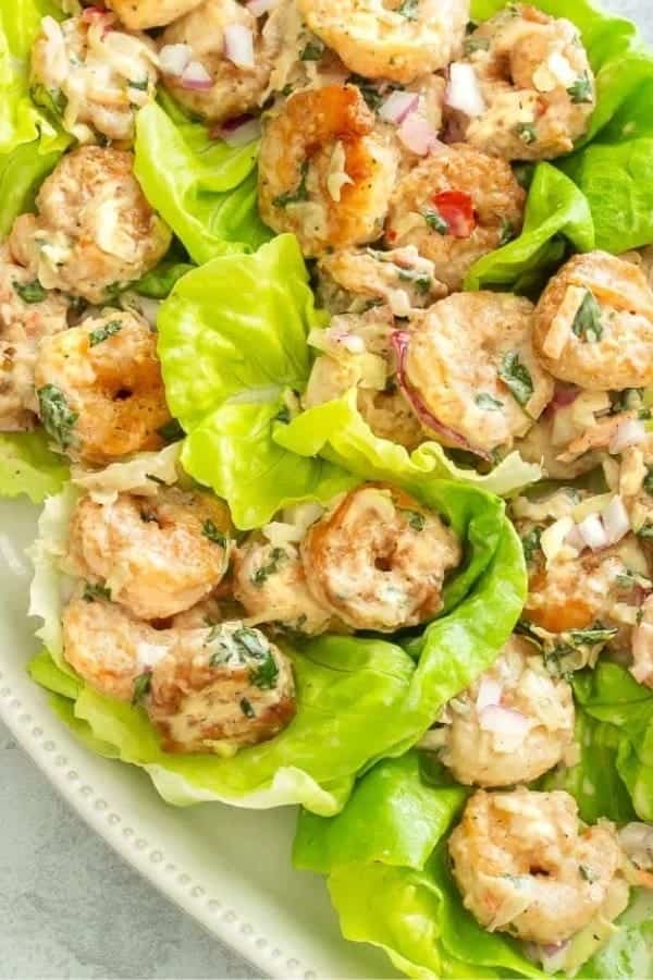 15 Minute Shrimp Lettuce Wraps