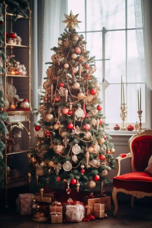 OLD-FASHIONED CHRISTMAS TREE