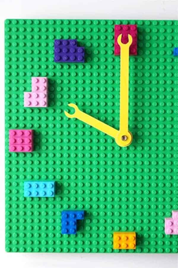 DIY LEGO Clock For Kids