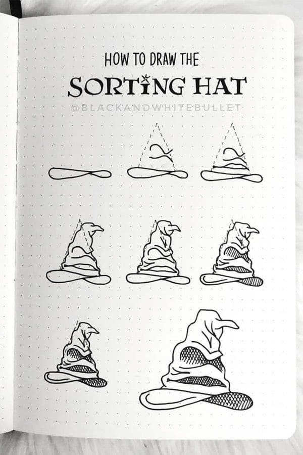 Shorting Hat Doodle Tutorial