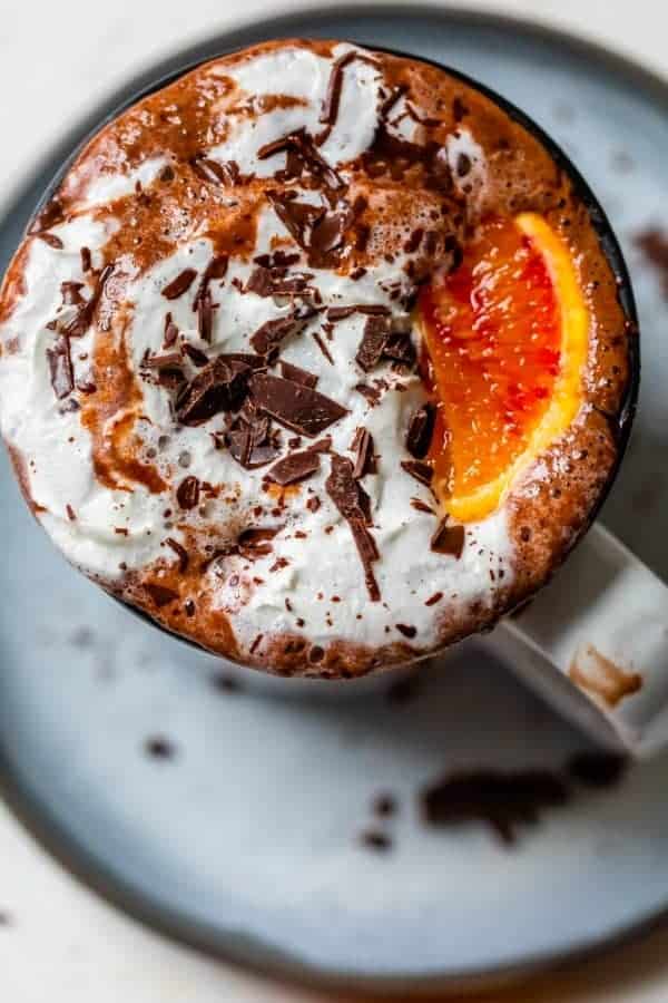 ORANGE HOT CHOCOLATE