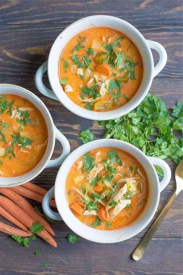 Instant Pot Buffalo Chicken Chowder