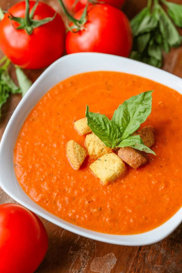 Creamy Tomato Basil Soup