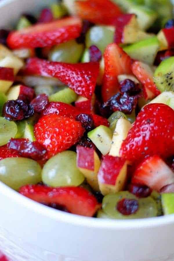 RED & GREEN FRUIT SALAD