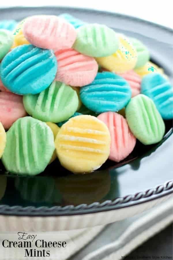 Easy Cream Cheese Mints