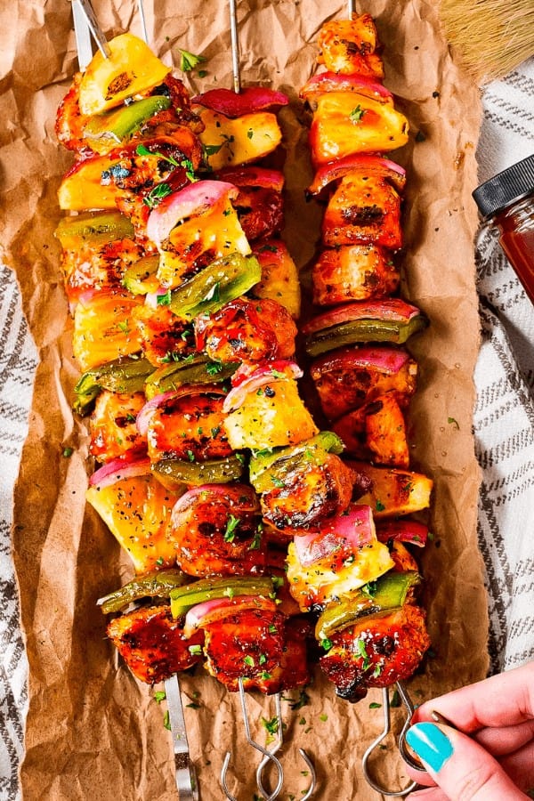 Grilled Chicken Kabobs